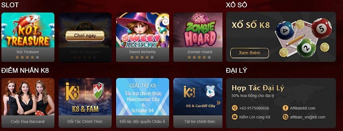 Tải K8 trải nghiệm cá cược thể thao đầy đủ apk ios 