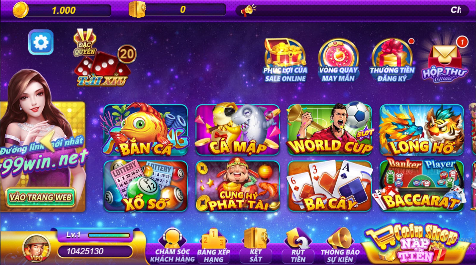 Đỉnh cao giải trí Game v99 Club ứng dụng đã có mặt trên mọi hệ điều hành