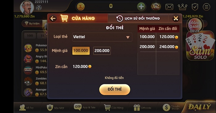 Game bài đổi thưởng zindo club giải trí nhận ngay tiền mặt