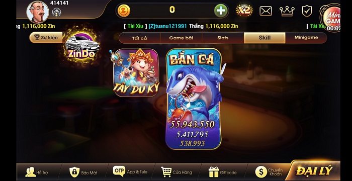 Game bài đổi thưởng zindo club giải trí nhận ngay tiền mặt