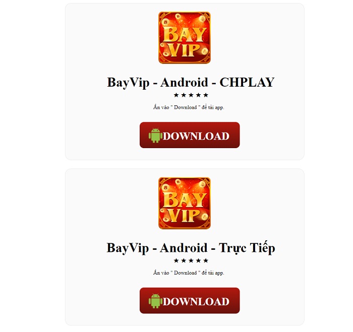 BayVip | Tải BayVip APK IOS mới nhất | Đánh giá game bài BayVip