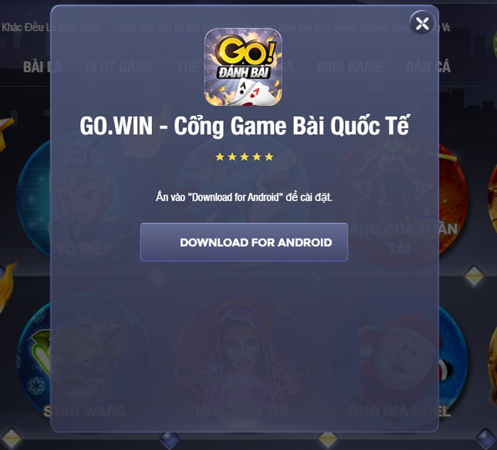 Gowin | Tải Gowin APK IOS mới nhất | Đánh giá game bài Gowin Club