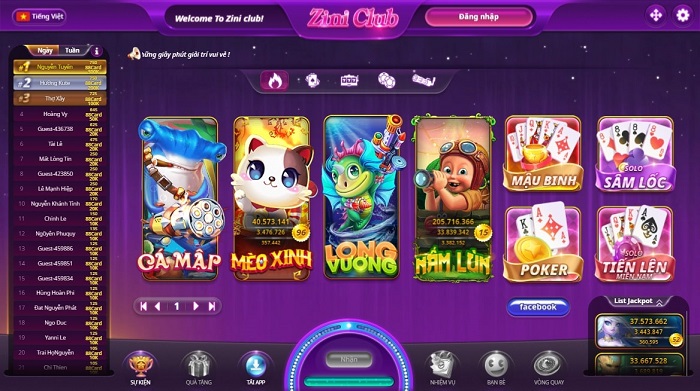 Zini Club | Tải Zini Club APK IOS mới nhất | Đánh giá game bài Zini Club