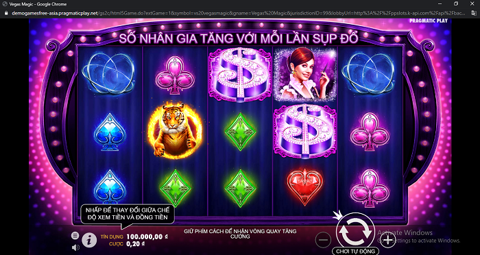 Giao diện trò chơi tại K9 WIN