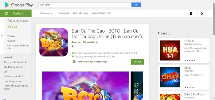 Bắn Cá Thẻ Cào | Tải Bắn Cá Thẻ Cào APK IOS mới nhất | Đánh giá game