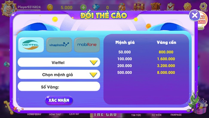 Bắn Cá Thẻ Cào | Tải Bắn Cá Thẻ Cào APK IOS mới nhất | Đánh giá game