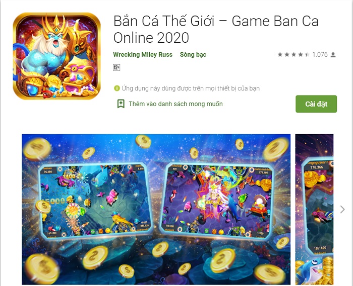 Bắn Cá Thế Giới | Tải Bắn Cá Thế Giới APK IOS mới nhất | Đánh giá game