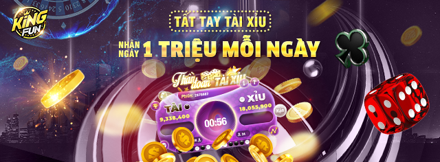 nhận 1 triệu tại kingfun